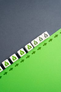Slowing revenue growth and failing to keep up with the overall growth trend.